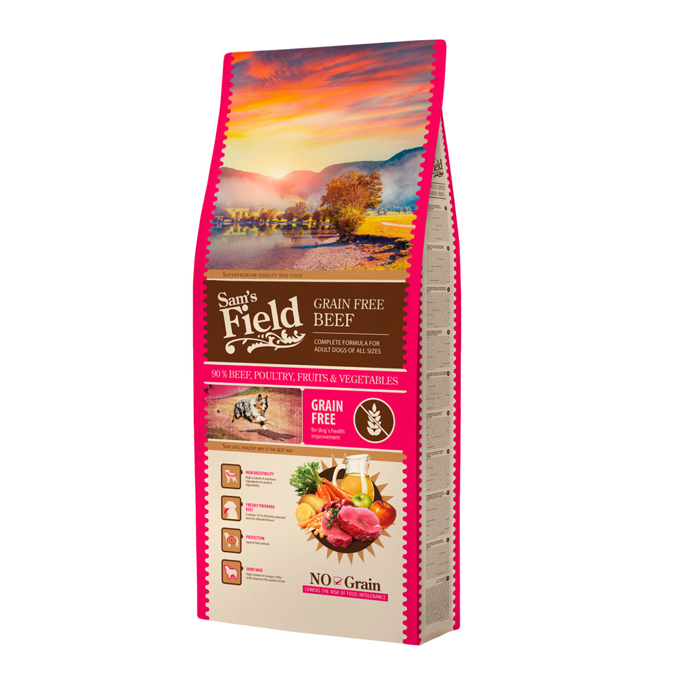 Sam's field adult grain-free beef 13kg