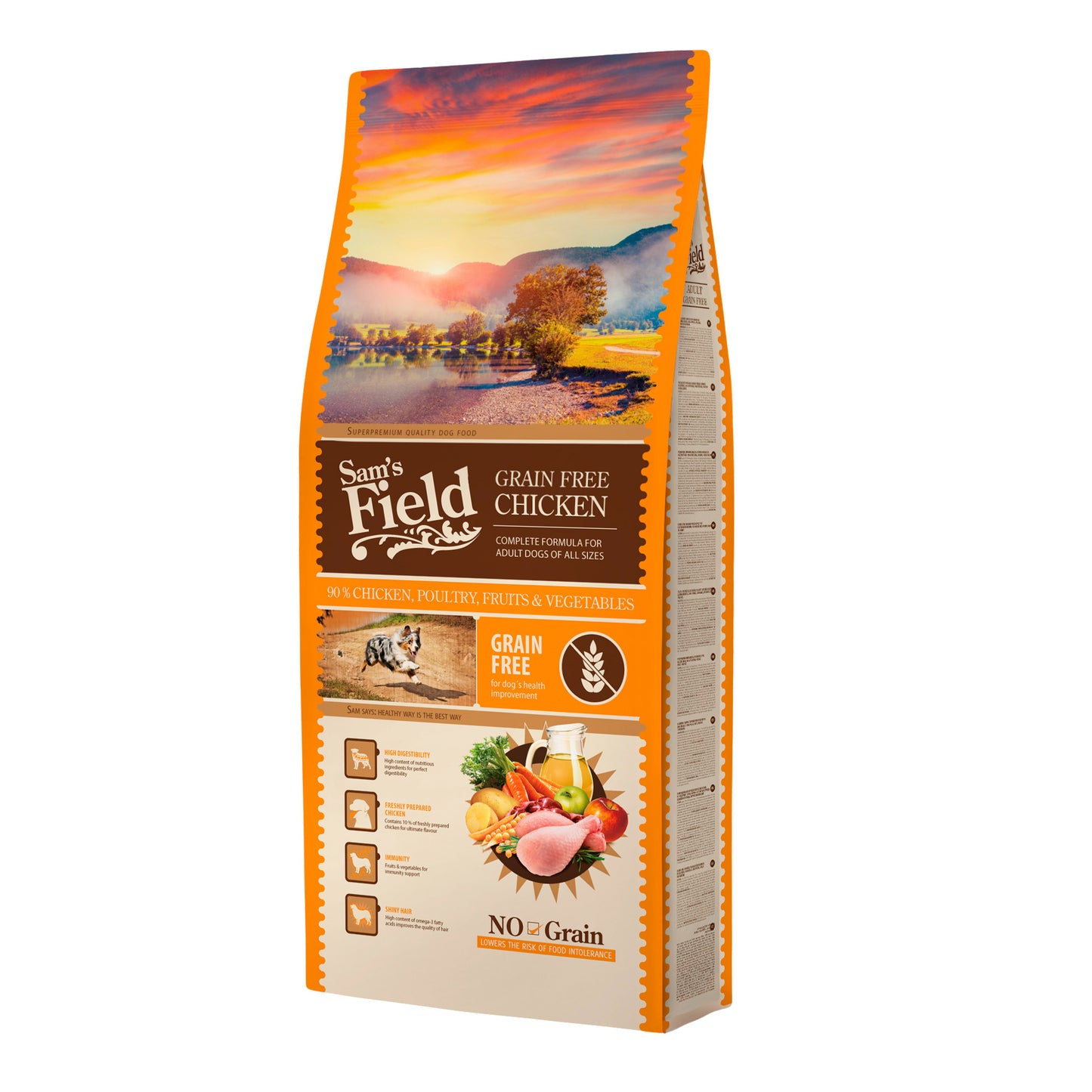 Sam's field adult grain-free chicken 13kg