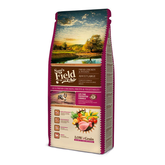 Sam's field fresh chicken & potato adult large 13kg