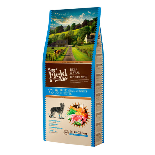 Sam's field junior beef & veal 13kg