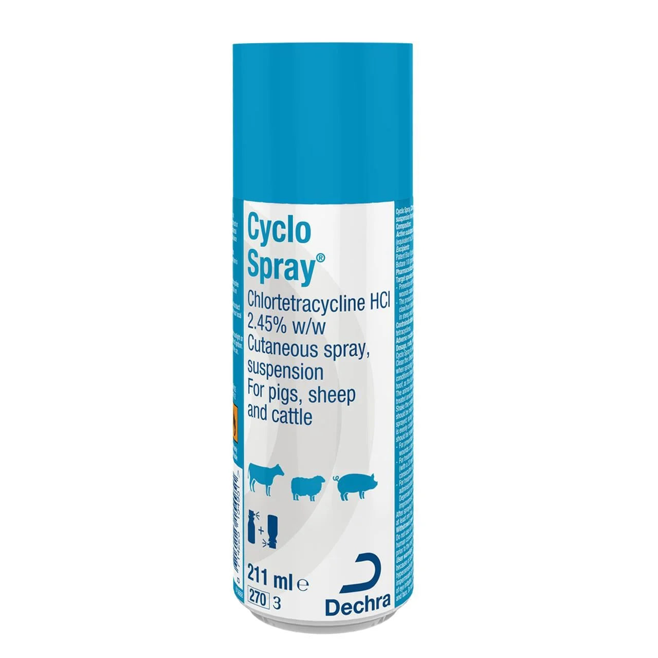 Antiinfectios local cyclo spray 211ml