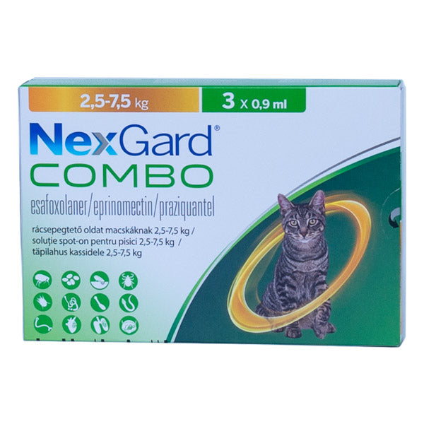 Nexgard Combo Cat L (2.5 - 7.5 kg) x 1 pipeta