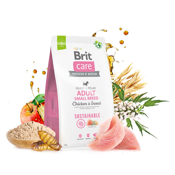 Brit Care Dog Sustainable Adult Small Breed 7 kg