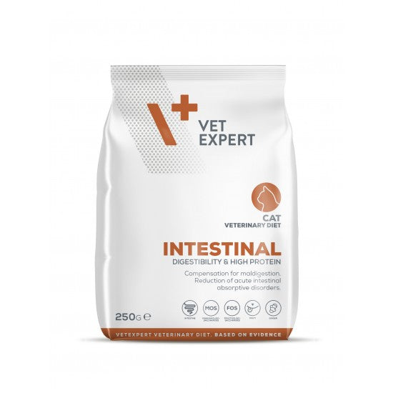 Dieta Veterinara INTESTINAL CAT, VetExpert, 250g