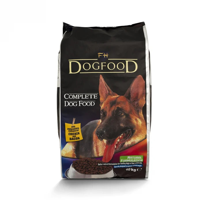 Dog Food Pui & Bacon 10 Kg