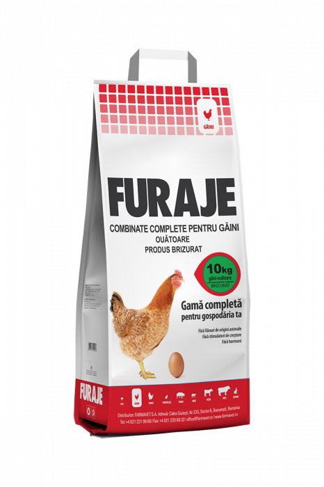 FURAJ COMPLET PENTRU GĂINI OUĂTOARE, 5kg