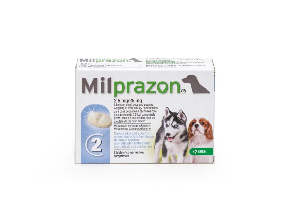 Milprazon 2,5/25mg puppy 2tbl