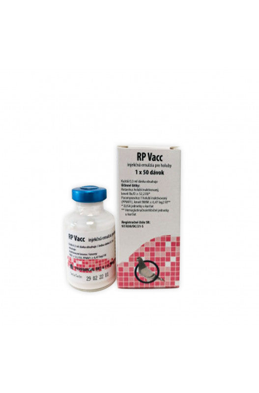 RP VACC – Emulsie injectabila pentru porumbei / 50 doze