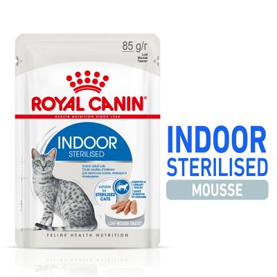 Royal Canin Indoor Sterilised Mousse Hrană umedă