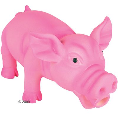 Trixie jucărie porcușor din latex care guiță