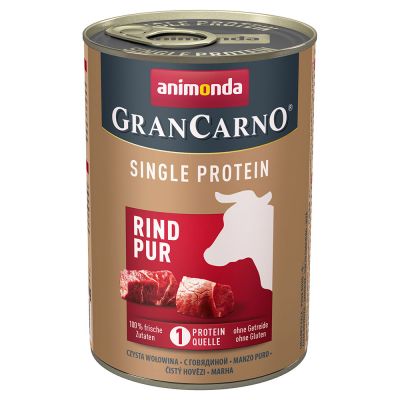 Animonda GranCarno Adult Single Protein 6 x 400 g