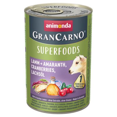 Animonda GranCarno Adult Superfoods 6 x 400 g