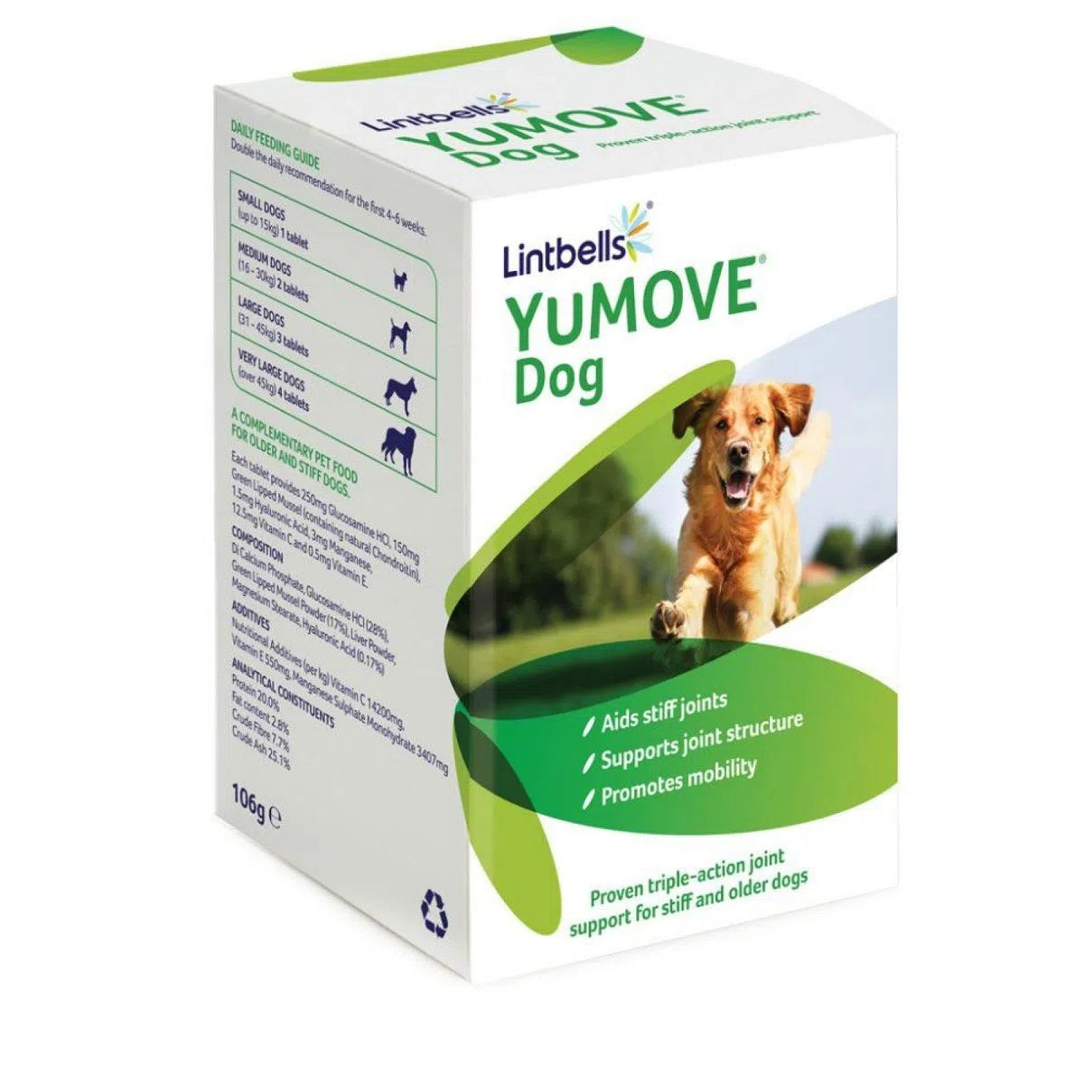 YuMove Dog, 120 tablete