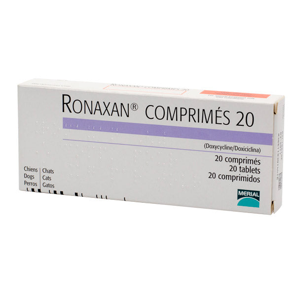 Ronaxan 20 mg caine/pisica