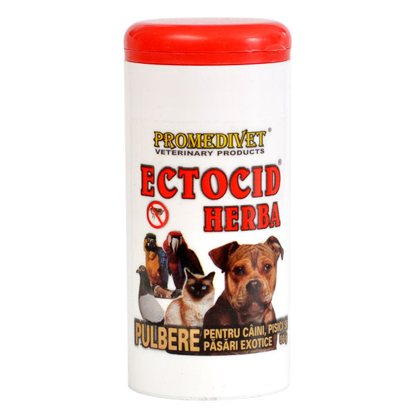 Product Ectocid Herba pulbere antiparazitara 50 gr