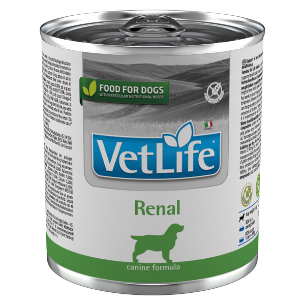 Vet Life Natural Diet Dog Renal conserva 300 gr