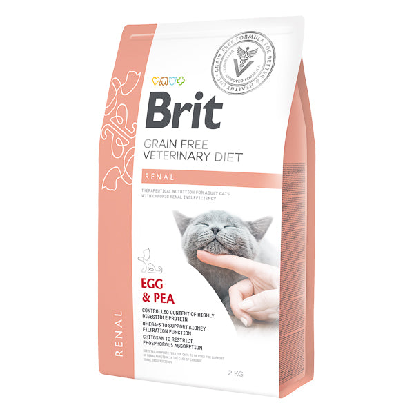 Brit Grain Free Veterinary Diets Cat Renal 2 kg