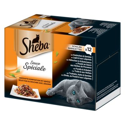 Sheba Varietăți Megapachet tăvițe 24 x 85 g