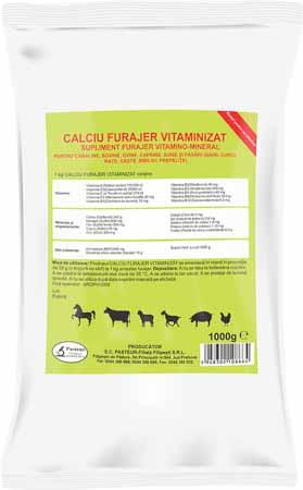 CALCIU FURAJER VITAMINIZAT