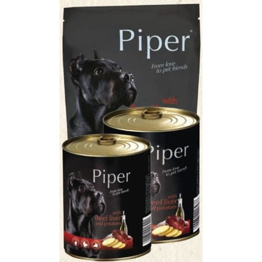 PIPER ADULT CU FICAT DE VITA SI CARTOFI - 400 GR