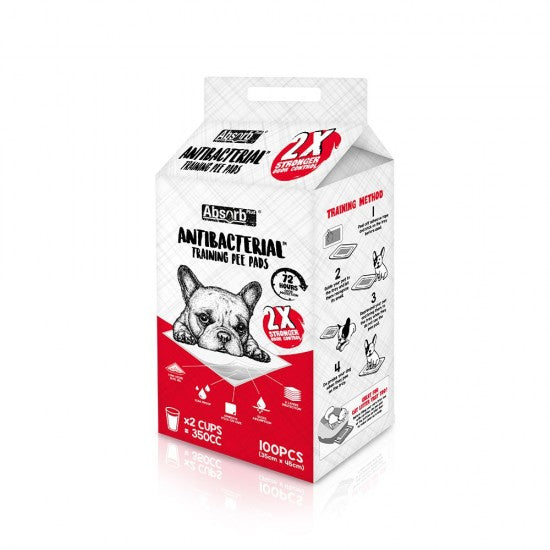 COVORASE ABSORBANTE, CHARCOAL, ANTIBACTERIAL, S (35- 45 CM)- 100 BUC