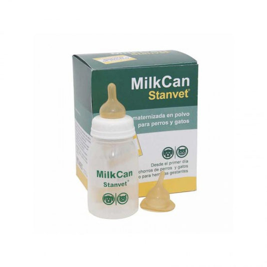 MILK CAN - LAPTE PRAF PENTRU CAINI SI PISICI 400 G + BIBERON CADOU
