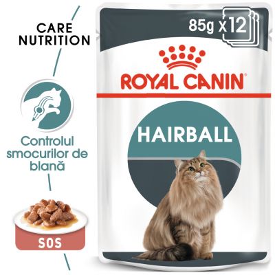 Royal Canin Hairball Care în sos Hrană umedă