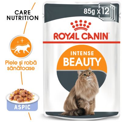 Royal Canin Intense Beauty în gelatină Hrană umedă
