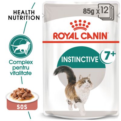 Royal Canin Instinctive +7 în sos Hrană umedă