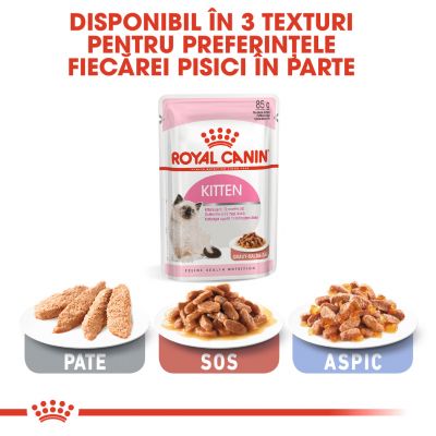 Royal Canin Kitten Instinctive în sos Hrană umedă