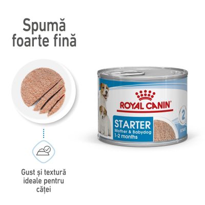 Royal Canin Starter Mousse Mother & Babydog Hrană umedă