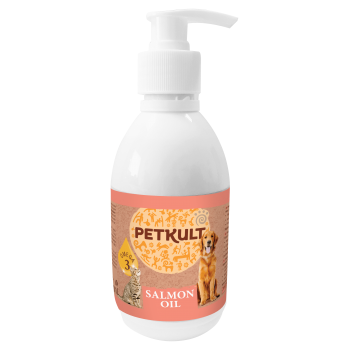 Ulei de somon pentru caini si pisici Petkult 300 ml