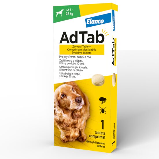 AdTab Dog 450 mg 11-22kg - 1 tableta