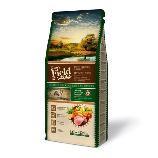 Sam's field fresh chicken & potato junior large 13kg