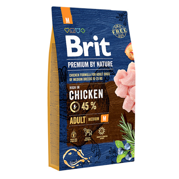 Brit Premium by Nature Adult M 8 kg