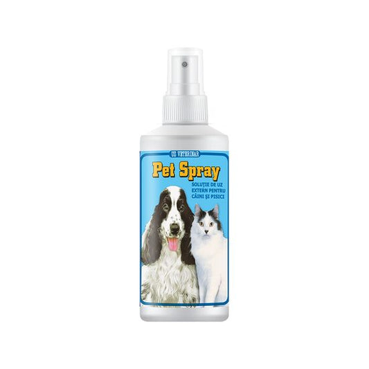 ANTIPARAZITAR EXTERN PENTRU CAINI SI PISICI PET SPRAY 200ML