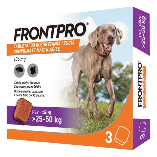 FRONTPRO XL 136MG 25-50KG x3tbl