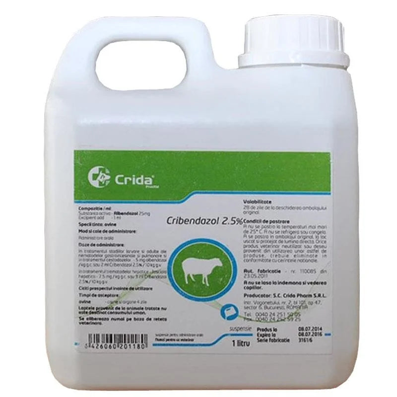 Cribendazol 2 5% 1l