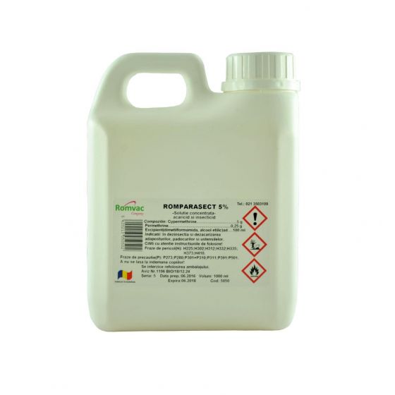 ROMPARASECT 5 % Solutie concentrata 1 L