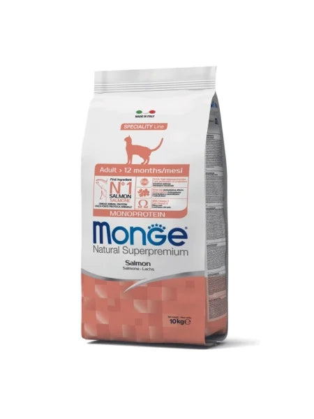 MONGE CAT ADULT SOMON 10 KG