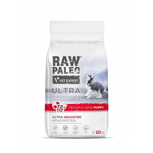 Raw Paleo Ultra Beef Medium&Large Puppy 10kg