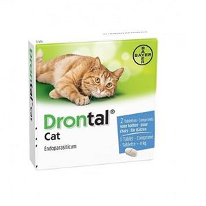Drontal Cat 2 tablete/cutie