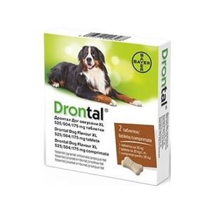 Drontal Plus Flavour Dog 2 tablete