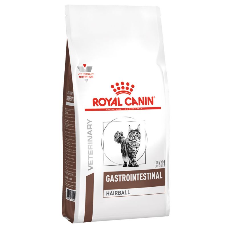Royal Canin Veterinary Feline Gastro Intestinal Hairball Hrană uscată 2kg