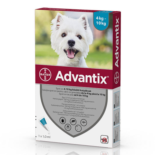 Advantix 100 (4-10kg) x 1 pipeta