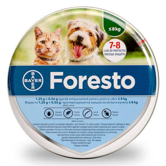 Foresto collar for cats and small dogs <8kg