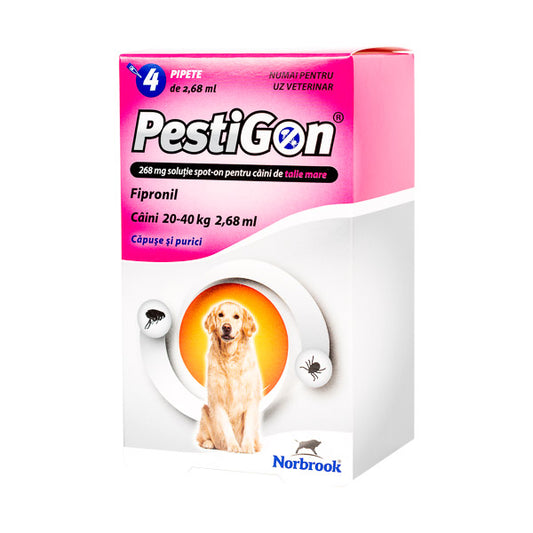 PestiGon Dog L (20-40kg) Fipronil x 4 pipete