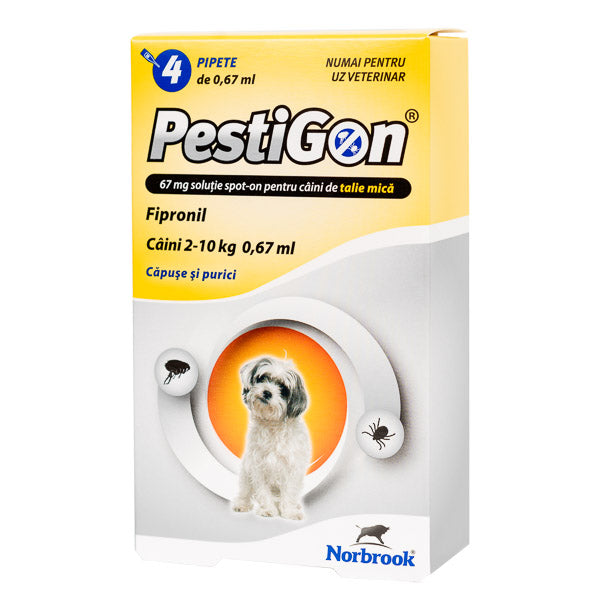 PestiGon Dog S (2-10kg) fipronil x 4 pipete