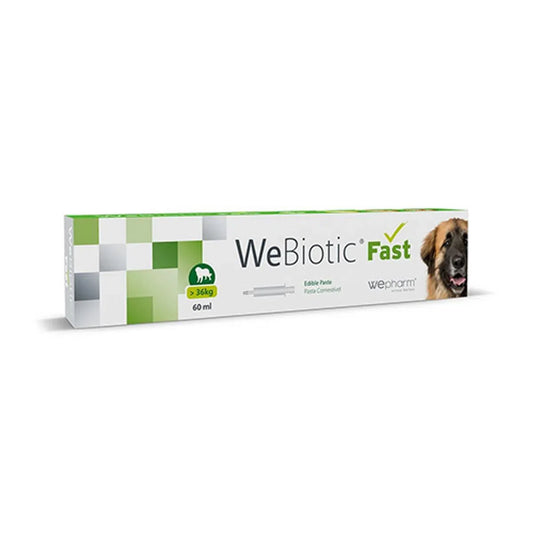 Webiotic Fast – supliment pentru caini, seringa x 60 ml pasta palatabila