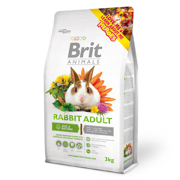 Brit Animals iepure adult 3 kg